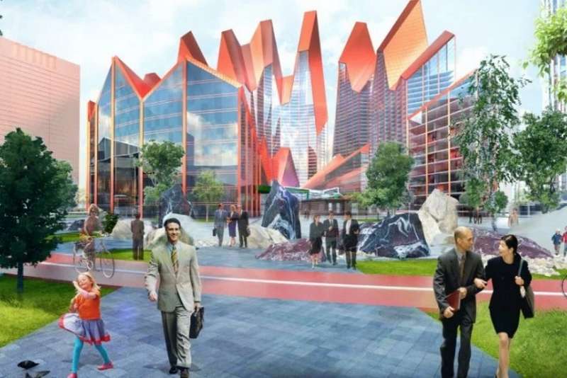 Проект новой очереди «Екатеринбург-Сити» от УГМК. Строительство начнется в 2021 году